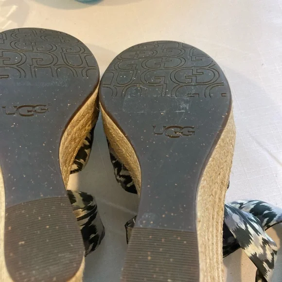 UGG Lucianna Espadrille Wedge size 8 - Picture 3 of 6